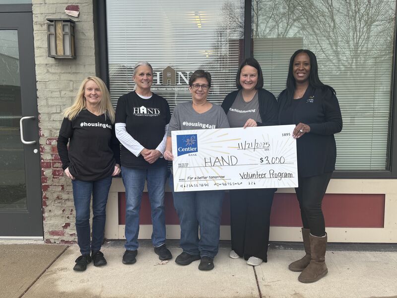 Centier Bank Supports HAND Volunteers, Strengthening Communities Across Central Indiana