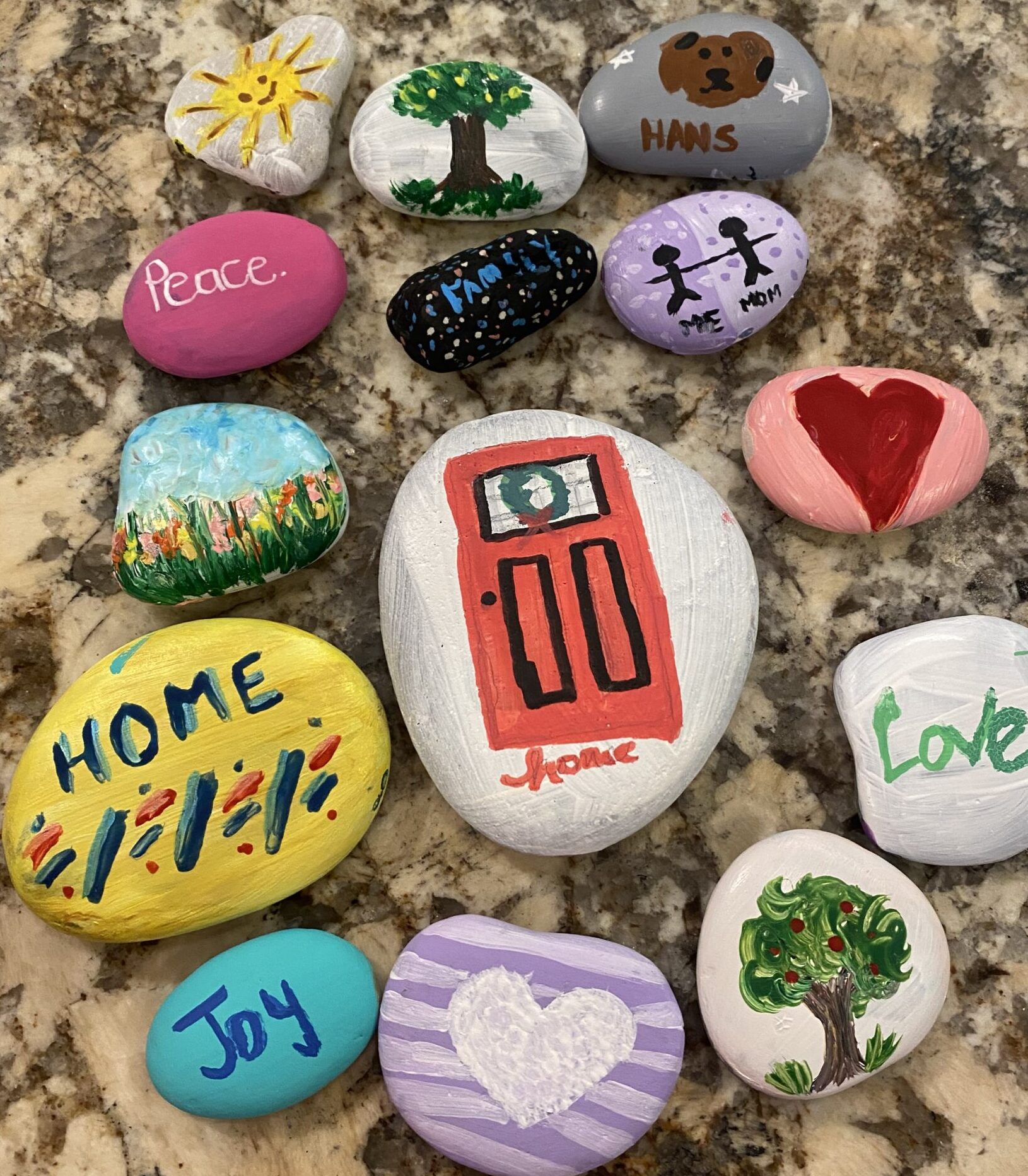 Housing Rocks painting activity